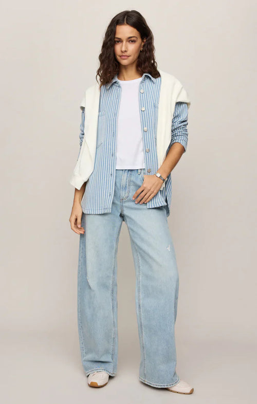 All Day Knit Stripe Jacket
