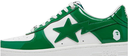 A Bathing Ape Bape STA "Patent Green"
