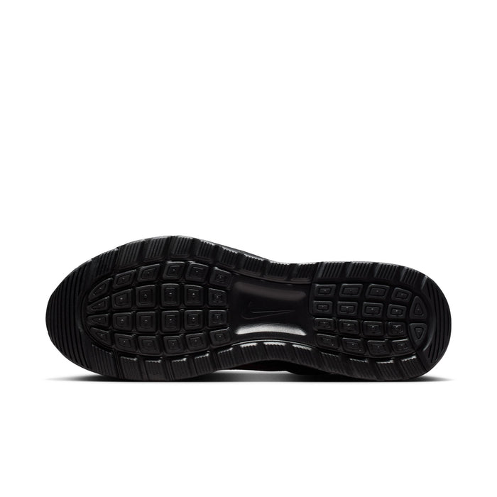 Men's black rubber outsole for sneakers with deep tread pattern