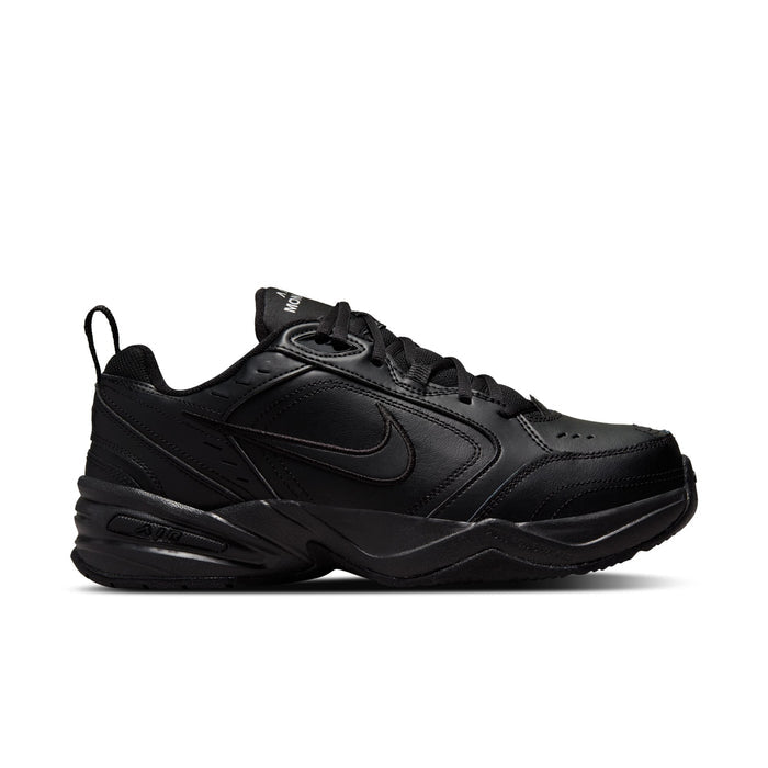 Men's black athletic sneaker with Nike swoosh and chunky midsole