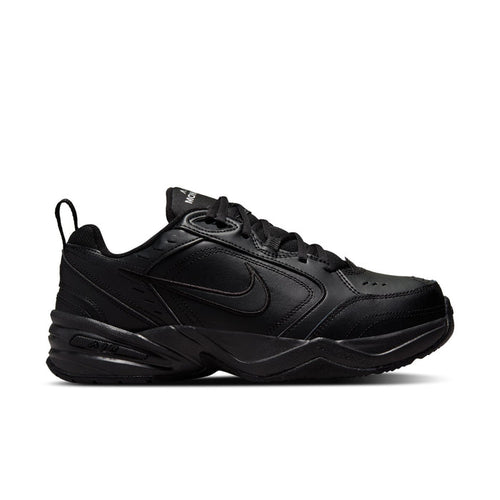 Men's black athletic sneaker with Nike swoosh and chunky midsole