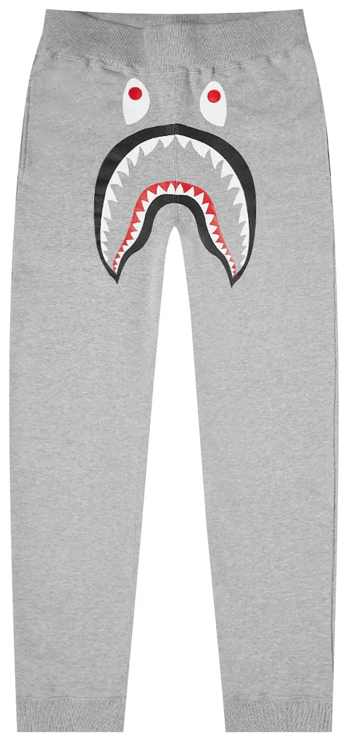 Bape Shark Sweatpants "Grey"