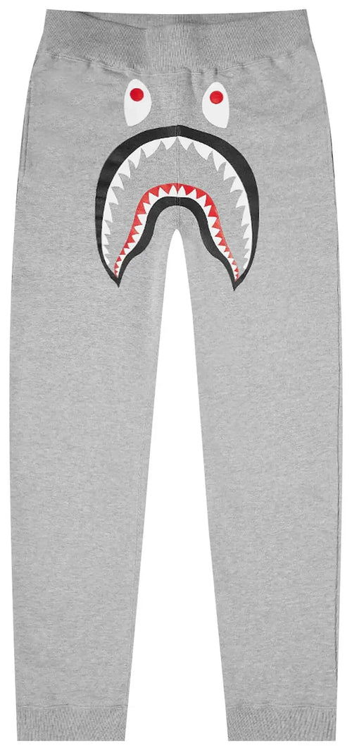 Bape Shark Sweatpants "Grey"