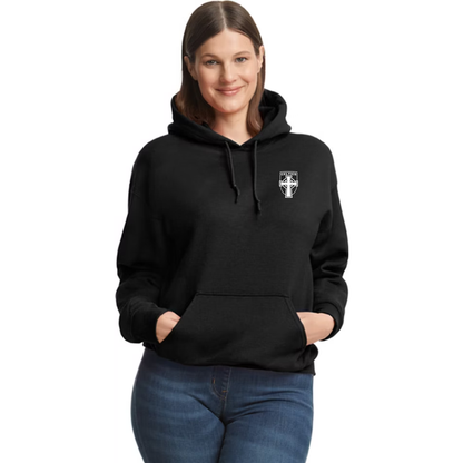 Bishop Mac Adult Hooded Sweatshirt - Celtics Cross