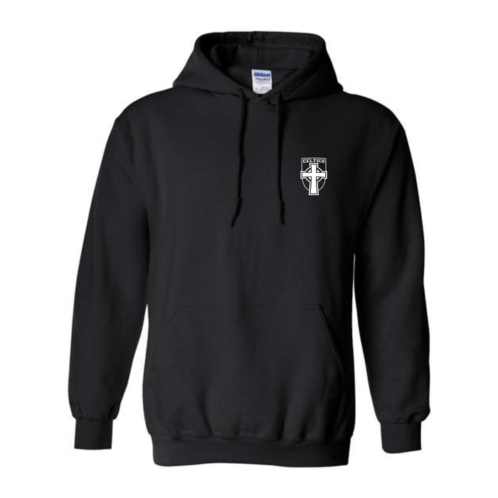Bishop Mac Adult Hooded Sweatshirt - Celtics Cross