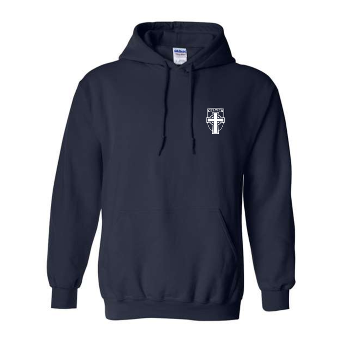 Bishop Mac Adult Hooded Sweatshirt - Celtics Cross