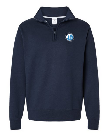 Bishop Mac Champion 1/4 Zip Sweatshirt IB International Baccalaureate BACKORDER Until Mid DECEMBER