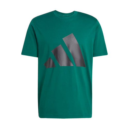 Men's collegiate green graphic T-shirt with large AD logo