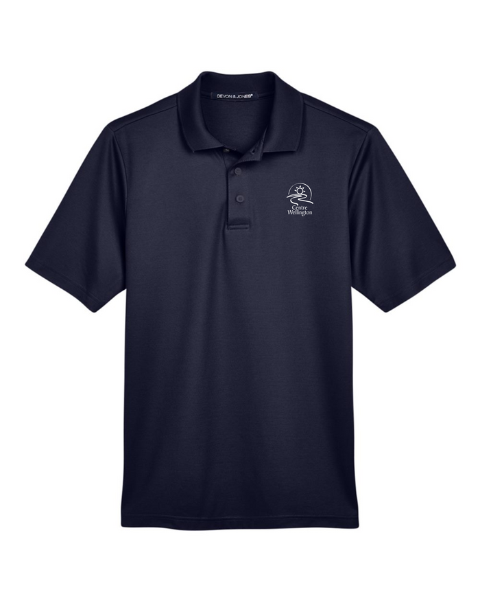 Centre Wellington Men's CrownLux Performance Polo TALL