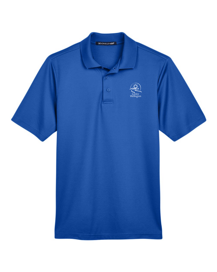 Centre Wellington Men's CrownLux Performance Polo TALL