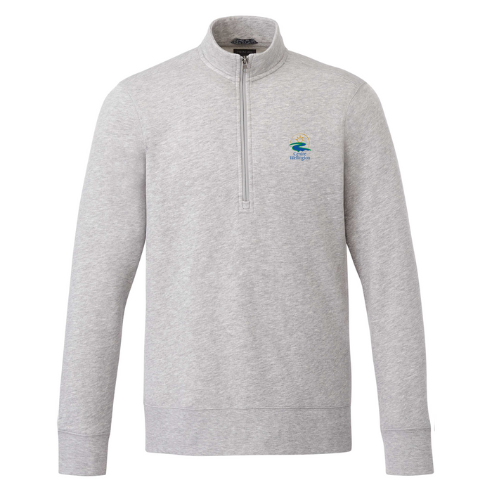 Centre Wellington Men's DAYTON Classic Fleece Half Zip Pullover