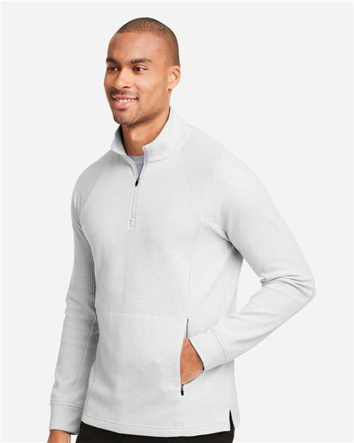 Centre Wellington Men's Waffle Knit 1/4 Zip Pullover