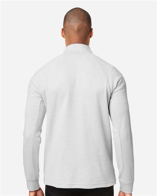 Centre Wellington Men's Waffle Knit 1/4 Zip Pullover