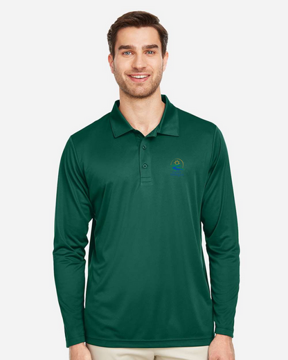 Centre Wellington Men's Zone Long Sleeve Performance Polo