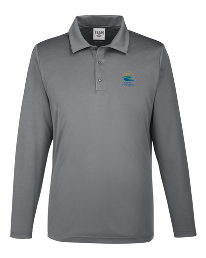 Centre Wellington Men's Zone Long Sleeve Performance Polo