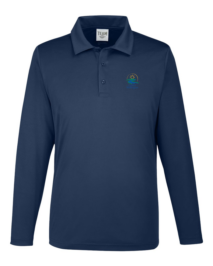 Centre Wellington Men's Zone Long Sleeve Performance Polo
