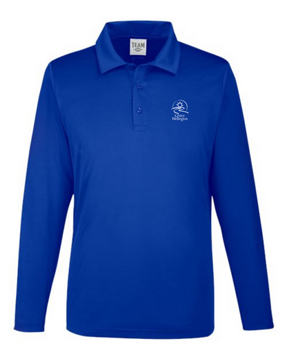 Centre Wellington Men's Zone Long Sleeve Performance Polo