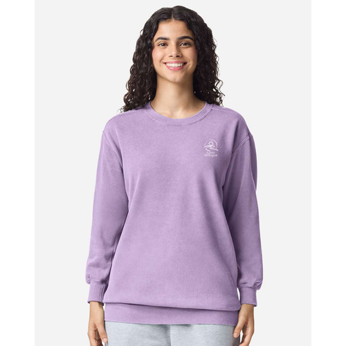 Centre Wellington Unisex Garment-Dyed Crewneck Sweatshirt