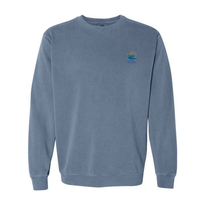 Centre Wellington Unisex Garment-Dyed Crewneck Sweatshirt