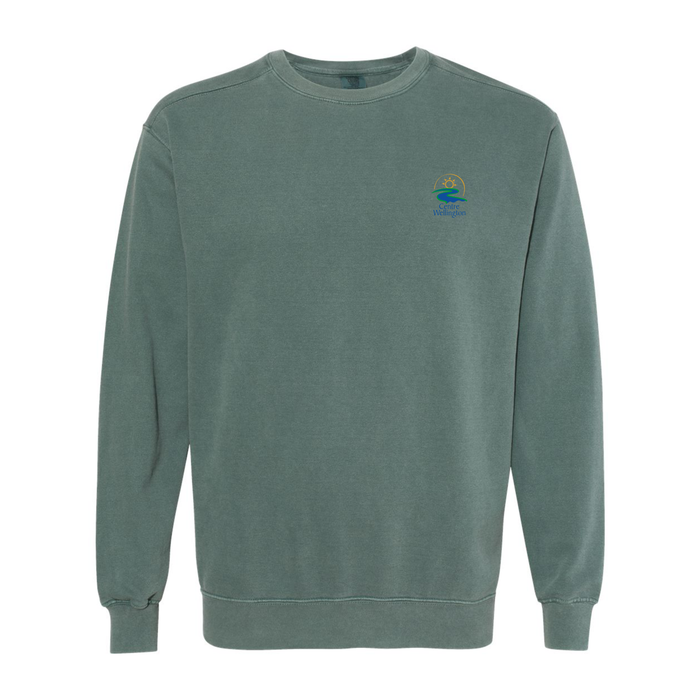 Centre Wellington Unisex Garment-Dyed Crewneck Sweatshirt