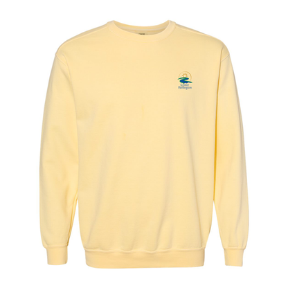 Centre Wellington Unisex Garment-Dyed Crewneck Sweatshirt