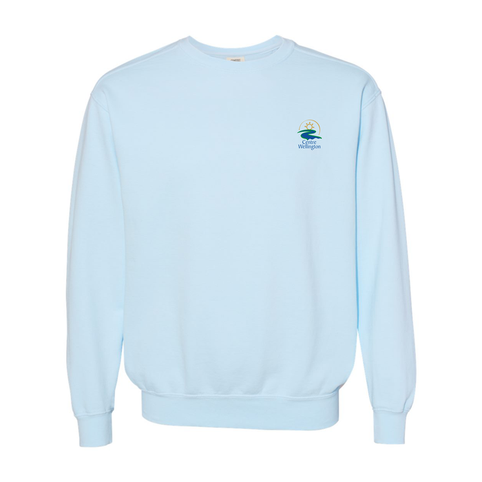 Centre Wellington Unisex Garment-Dyed Crewneck Sweatshirt
