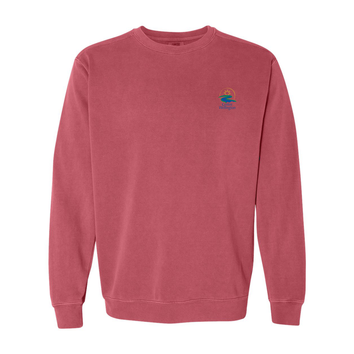 Centre Wellington Unisex Garment-Dyed Crewneck Sweatshirt