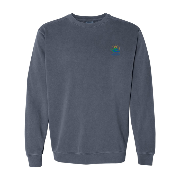 Centre Wellington Unisex Garment-Dyed Crewneck Sweatshirt