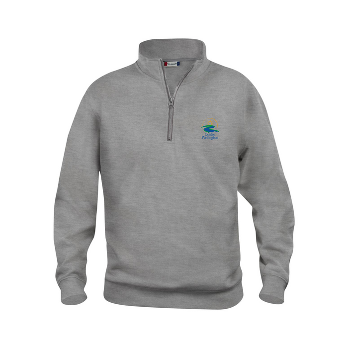 Centre Wellington Unisex Stockholm 1/4 Zip Sweatshirt