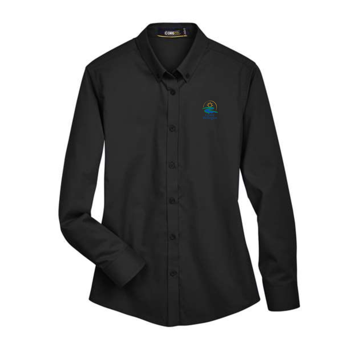 Centre Wellington Women's Long Sleeve Button Down Shirt