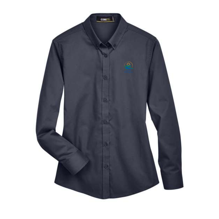 Centre Wellington Women's Long Sleeve Button Down Shirt