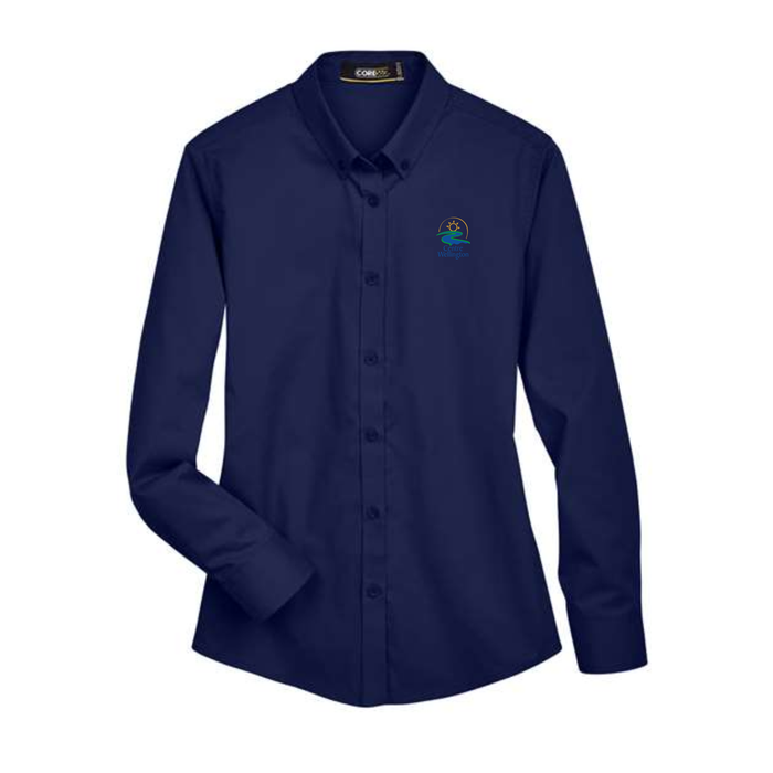 Centre Wellington Women's Long Sleeve Button Down Shirt
