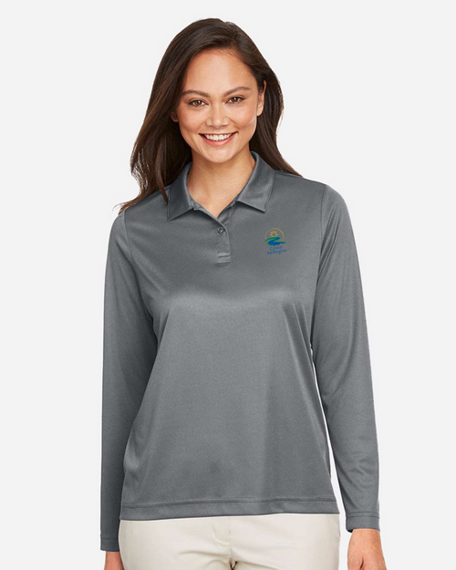 Centre Wellington Women's Long Sleeve Zone Performance Polo
