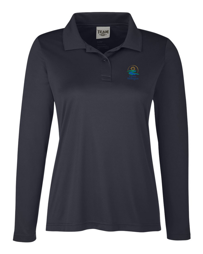 Centre Wellington Women's Long Sleeve Zone Performance Polo