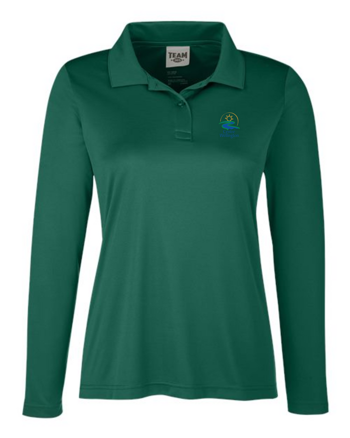 Centre Wellington Women's Long Sleeve Zone Performance Polo
