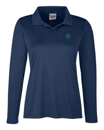 Centre Wellington Women's Long Sleeve Zone Performance Polo