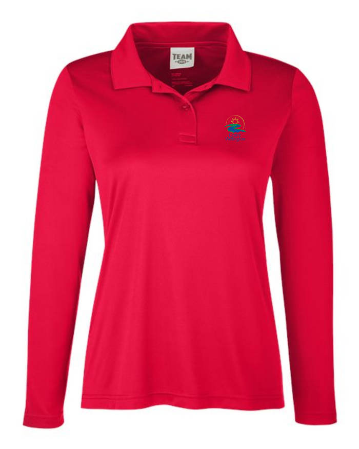Centre Wellington Women's Long Sleeve Zone Performance Polo