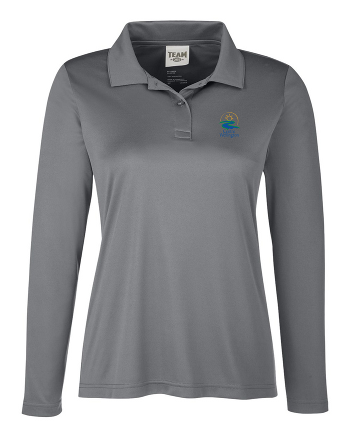 Centre Wellington Women's Long Sleeve Zone Performance Polo