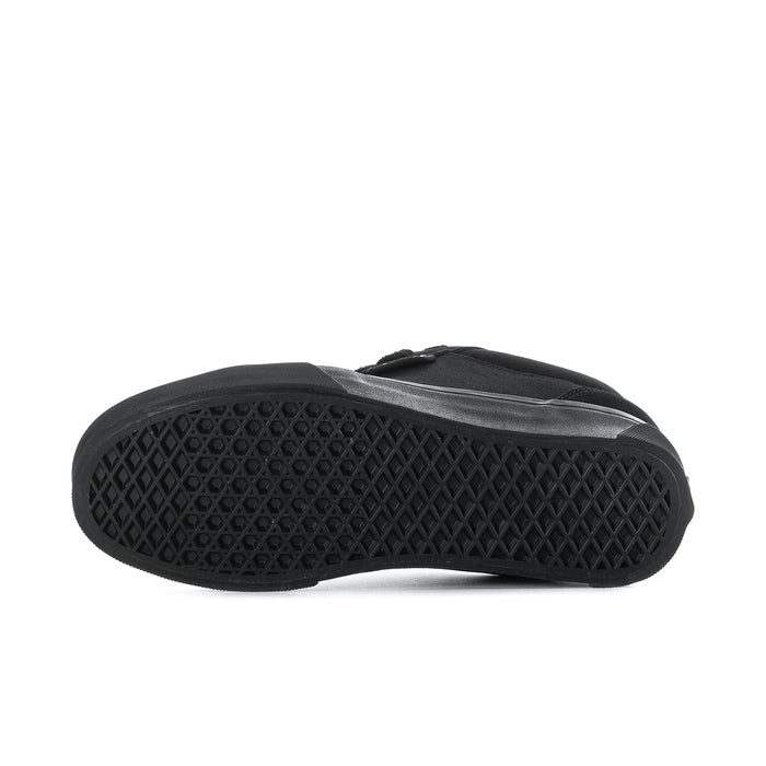 Black rubber outsole for chukka-style sneakers with tread pattern