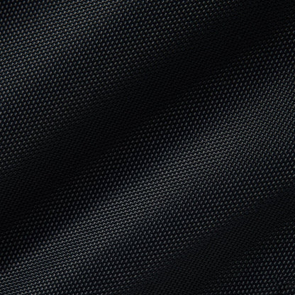 Black woven fabric texture closeup