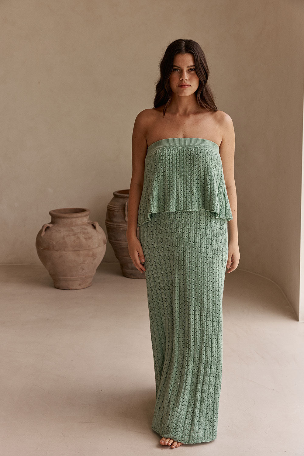 Maria Dress - Green