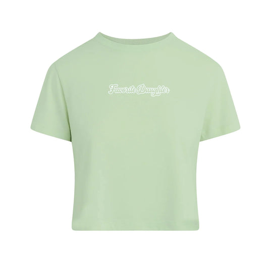 Favorite Daughter The Cropped Varsity Tee