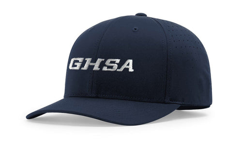 Georgia (GHSA) Richardson 753 Navy 8-Stitch Performance Ignite LT Umpire White Hat