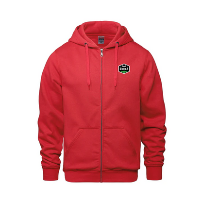 GORBA Adult Full Zip Hooded Sweatshirt