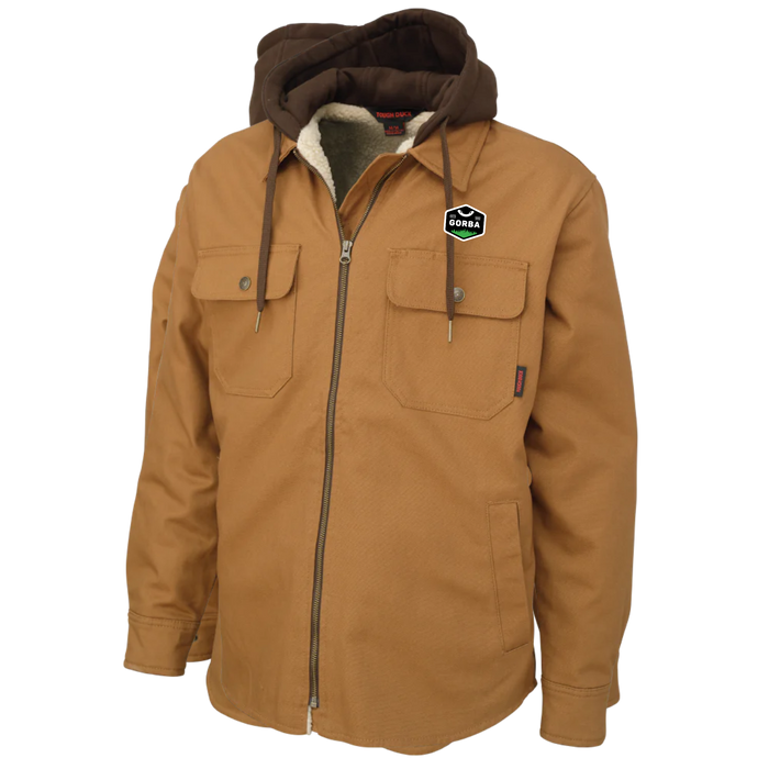 GORBA Tough Duck Sherpa Lined Shirt Jacket