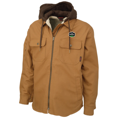 GORBA Tough Duck Sherpa Lined Shirt Jacket
