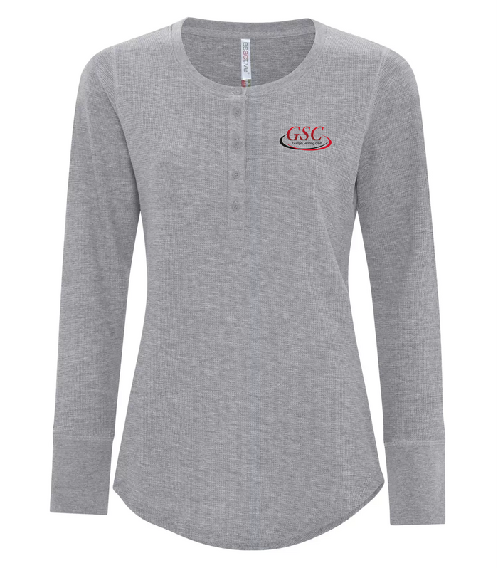 Guelph Skating Club Ladies Long Sleeve Henley