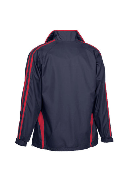 Kids Flash Track Top dark navy jacket with red stripes J3150B