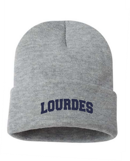 Lourdes Knit Roll Up Toque