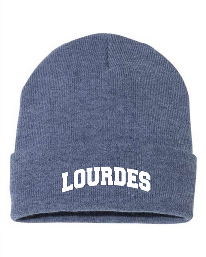Lourdes Knit Roll Up Toque